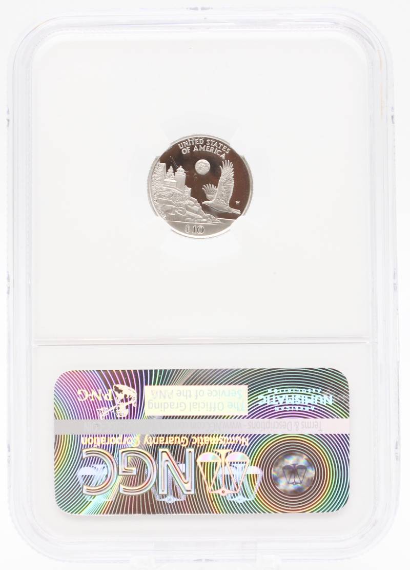 1998-W NGC PF70 $10 Platinum American Eagle